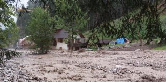 Nubifragio in Alto Adige, Sorafurcia parzialmente isolata