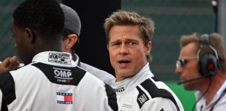 Brad Pitt al Gp di Silverstone, girerà un film sulla F1