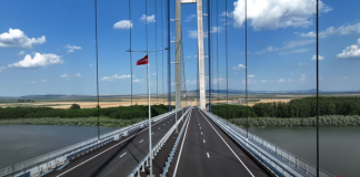 A Braila in Romania Webuild inaugura ponte sul Danubio