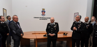 Carabinieri, gen. Castello visita Comando Caltanissetta
