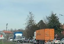 Mantova, traffico in tilt per un investimento a Porta Cerese, ferito 57enne