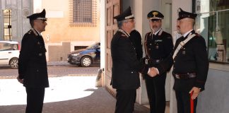 Visita a Mantova per il Generale De Riggi, nuovo comandante regionale dei carabinieri