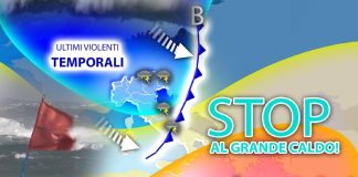 Meteo, stop al caldo record al Sud. Ultimi temporali al Nord
