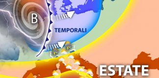 Meteo Italia, temporali al Nord con grandine e caldo al Sud: le previsioni del weekend