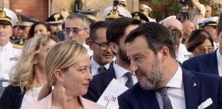 Salvini e la foto con Meloni: “Avanti, insieme, sempre”