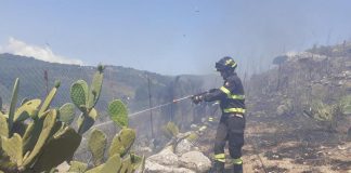 Salento, incendi Ugento e San Cataldo: in corso la bonifica dei roghi – Video