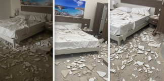 Crolla il tetto della casa delle vacanze: turista viadanese salva per miracolo