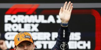 F1 Gp Austria, Verstappen trionfa nella gara sprint davanti a Perez e Sainz