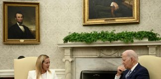 Meloni: “Con Biden smontata falsa propaganda, Italia seria e affidabile”
