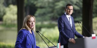 Ue, Meloni a Varsavia: “Posizioni condivise su quasi tutti i temi”