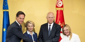 Migranti, firmato in Tunisia memorandum intesa con Ue