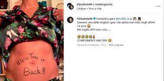 Federica Pellegrini: “Complimenti per il record, ce lo riprenderemo”. E mostra la pancia – Video