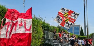 Calcio Serie C: La Curva Te a Mantovanello per caricare squadra e Possanzini
