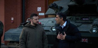 Ucraina, Sunak: “Regno Unito scoraggia uso di bombe a grappolo”