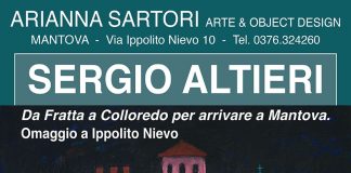 “Da Fratta a Colloredo per arrivare a Mantova. Omaggio a Ippolito Nievo”, da sabato alla Galleria Sartori