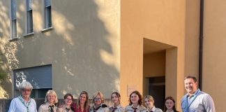 Sei ragazze Scout ucraine accolte a Mantova