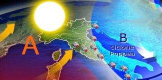 Meteo oggi e prossimi giorni: ultime ore del ciclone Poppea, poi tornano sole e caldo