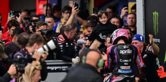 MotoGp Silverstone 2023, Espargaro con l’Aprilia vince davanti a Bagnaia