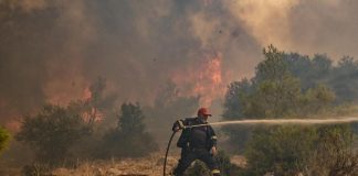 Grecia, nuovi incendi in tutto il Paese: fiamme a 15 km da Atene