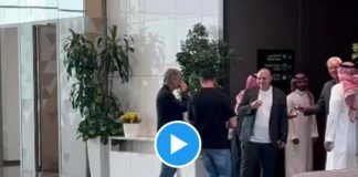 Mancini in Arabia Saudita, ct accolto con mazzo di fiori – Video