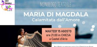 Castel d’Ario, festa dell’Assunta con una meditazione teatrale sulla figura di Maria di Magdala