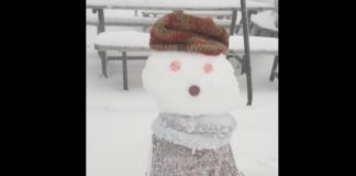 Neve d’agosto sulla Marmolada, termometro a -6 gradi. “Sembra Natale” – Video