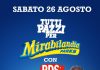 Il 26 agosto ‘Tutti pazzi per Mirabilandia’