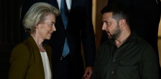 Ucraina, Zelensky vede von der Leyen: “Ci aspettiamo progressi su adesione a Ue”