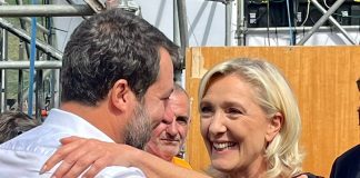 Salvini “Le Pen a Pontida non è un problema per il Governo”