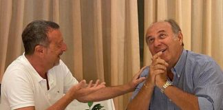 Amadeus posta foto con Gerry Scotti e il web impazzisce: coconduttore a Sanremo?