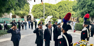 Palermo, i Carabinieri ricordano il Generale Dalla Chiesa
