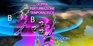 Meteo oggi Italia, arriva il maltempo con crollo termico: cosa succede entro il weekend