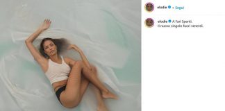 Elodie nuda sui social per il lancio del nuovo singolo ‘A fari spenti’