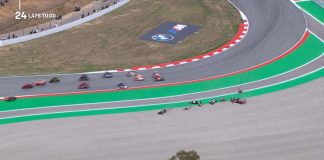 MotoGp Barcellona, subito incidente: paura per Bagnaia