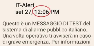 IT-alert Lazio, messaggio d’allarme suona due volte: polemiche social