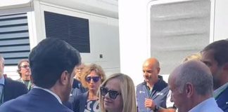 F1 Gp Italia 2023, Giorgia Meloni a Monza