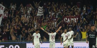 Salernitana-Torino 0-3, gol di Buongiorno e doppietta Radonjic