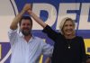 Le Pen e Salvini ‘duettano’ da Vespa: “Siamo d’accordo su tutto”