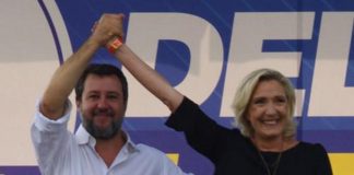Le Pen e Salvini ‘duettano’ da Vespa: “Siamo d’accordo su tutto”