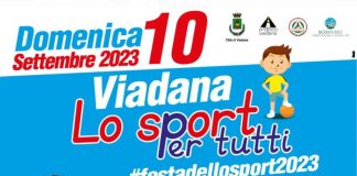 Il 9 e 10 settembre torna “Viadana, lo sport per tutti”. Ecco il programma