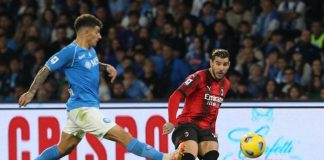 Napoli-Milan 2-2, doppietta di Giroud e rimonta azzurra