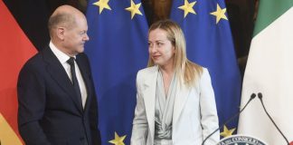 Meloni ricuce con Scholz sui migranti