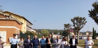 Castiglione, taglio del nastro per il nuovo tratto di via Mutti