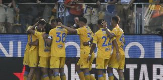 Frosinone-Verona 2-1, vittoria con gol di Reinier e Soule