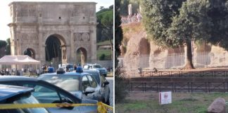 Zaino sospetto in zona Colosseo, scatta l’allarme a Roma: arrivano gli artificieri