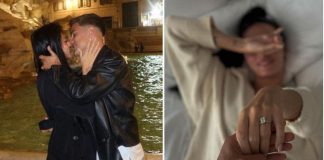 Dybala e Oriana Sabatini presto sposi, proposta alla Fontana di Trevi