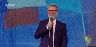 Fabio Fazio apre Che tempo che fa su Nove: il messaggio