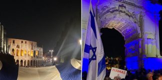 Israele, a Roma migliaia di persone a fiaccolata del Foglio