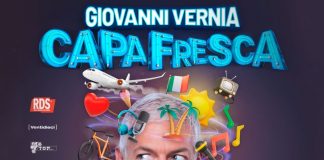 Il 4 maggio al Sociale il comico Giovanni Vernia con lo spettacolo “Capafresca”
