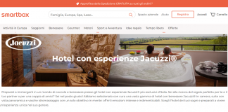 Jacuzzi® e Smartbox insieme per promuovere il wellness-hospitality